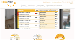 Desktop Screenshot of clinpath.de